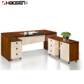 Modern white color furniture wood office desk computer table 0956